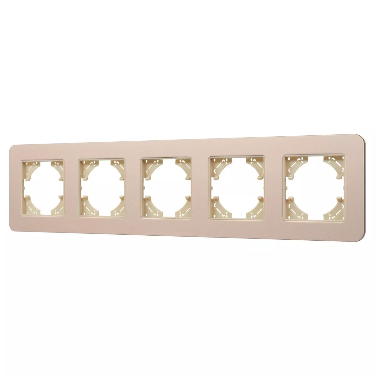 

Рамка на 5 постов алюминиевая Arlight FRM-AKIRY-SFAL-5-GD 049748