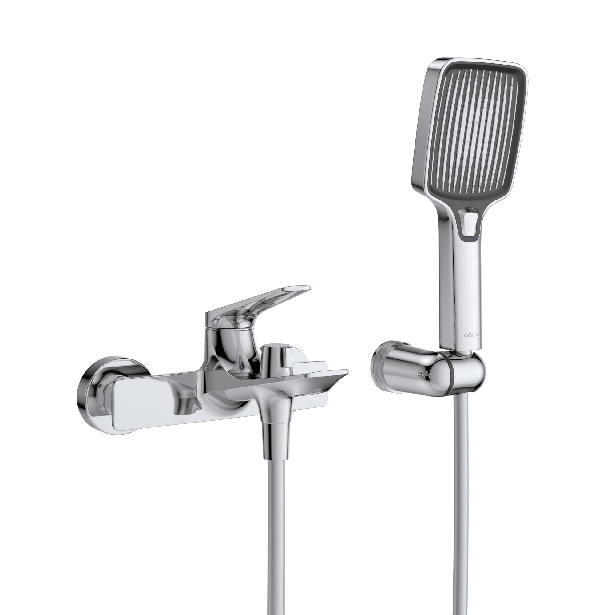 

Смеситель для ванны с душем Cezares Liner VD-01 хром