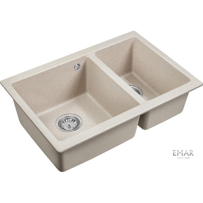 Мойка для кухни EMAR Quartz 2665.PL (EMQ-2665.PL Берилл) берилл