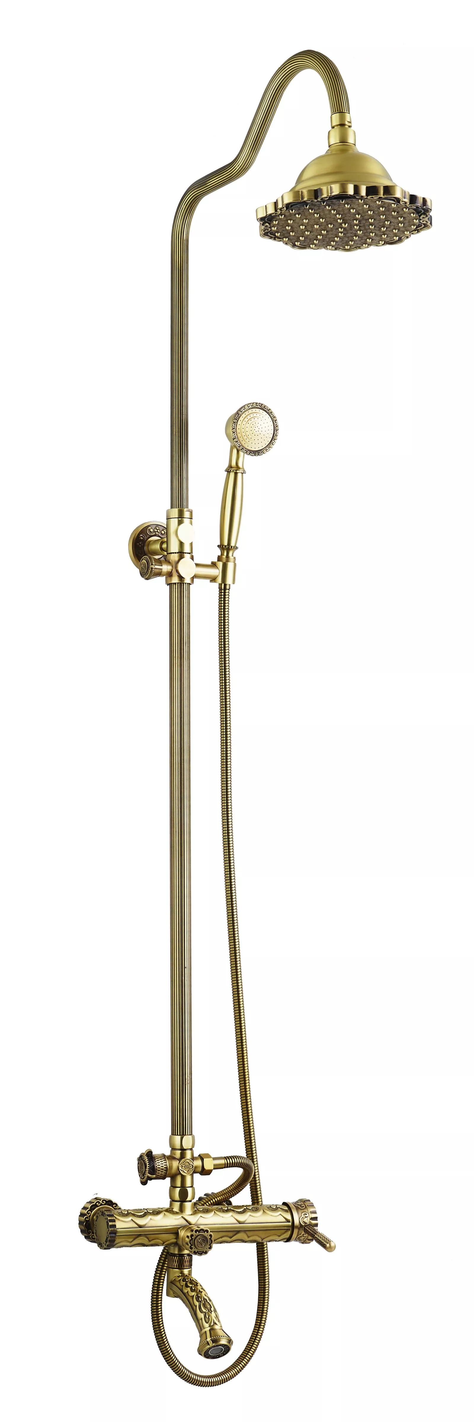 Душевая стойка Zorg Antic A 103DS-BR