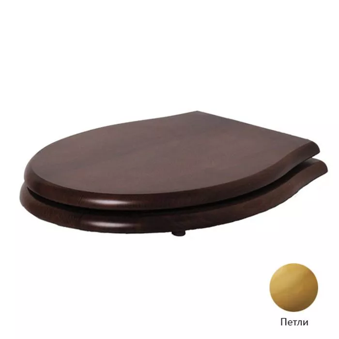 

Сиденье для унитаза Azzurra Jubilaeum/Giunone (1800NM/F noce/oro)