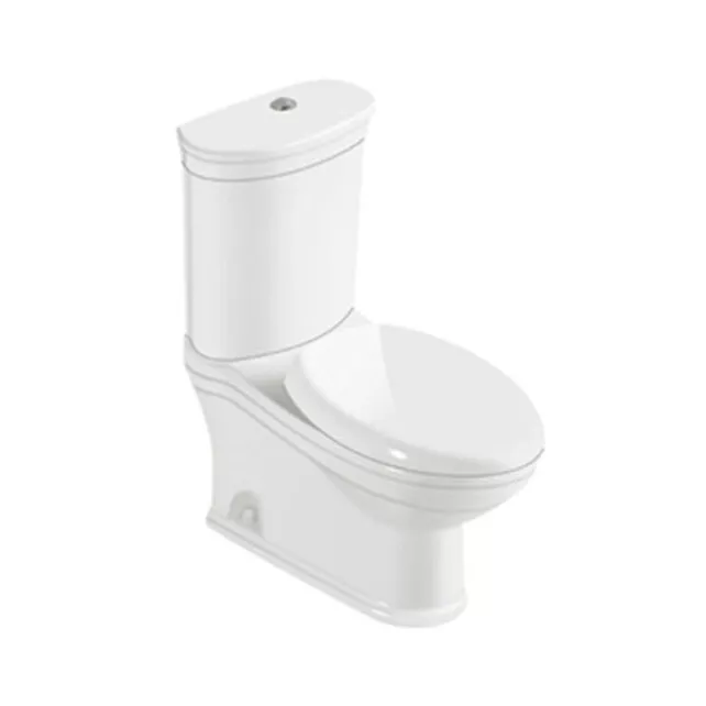 

Унитаз-компакт Caprigo Classic с бачком и сиденьем микролифт, белый