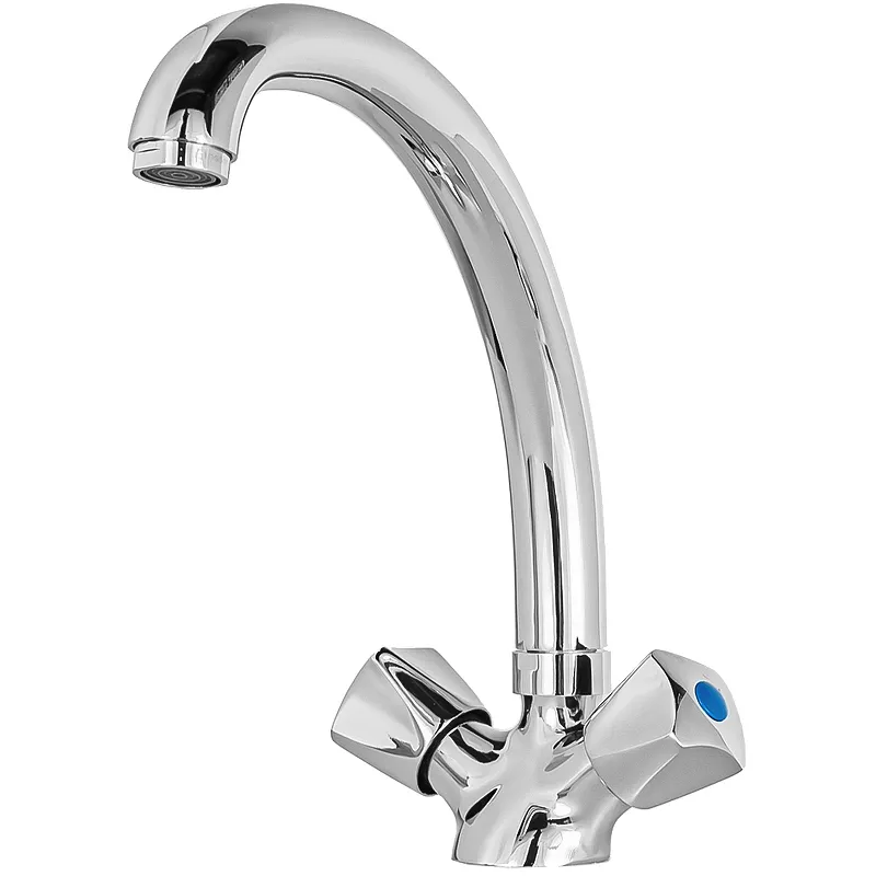 

Смеситель для кухни Agger Retro-S хром глянцевый