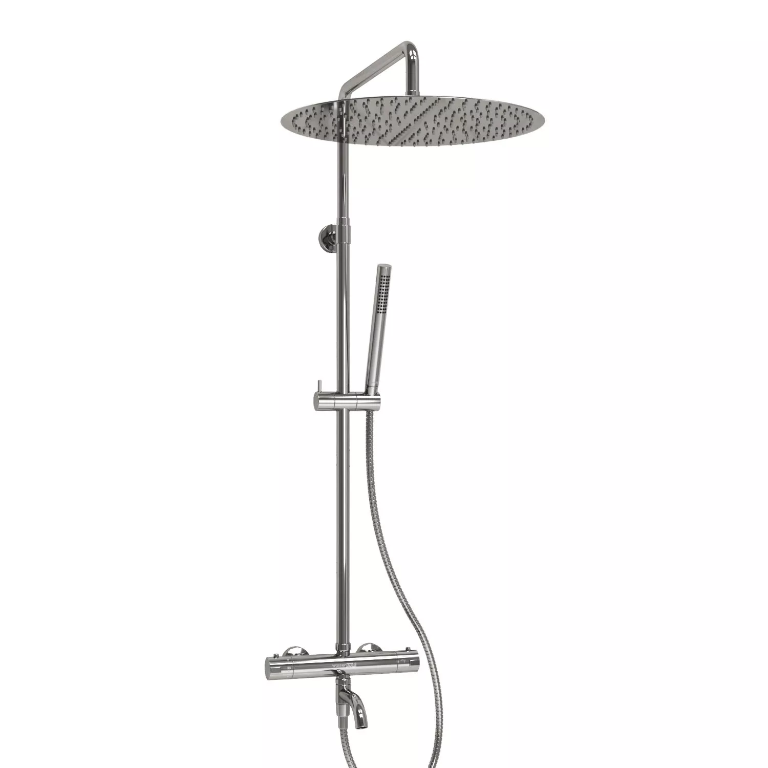 

Душевая стойка Wasserkraft Berkel A188.117.137.010.CH Thermo с термостатом, хром