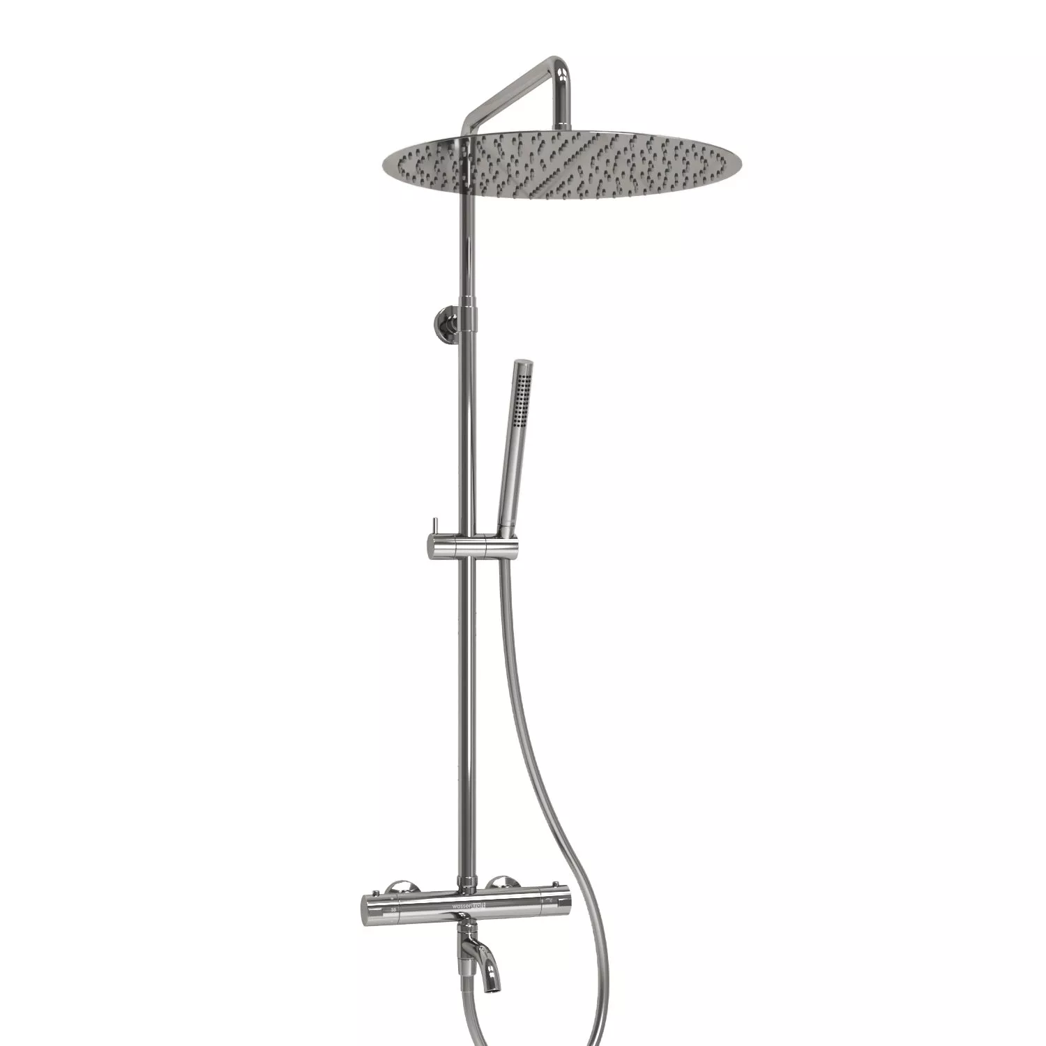 

Душевая стойка Wasserkraft Berkel A188.117.137.087.CH Thermo с термостатом, хром