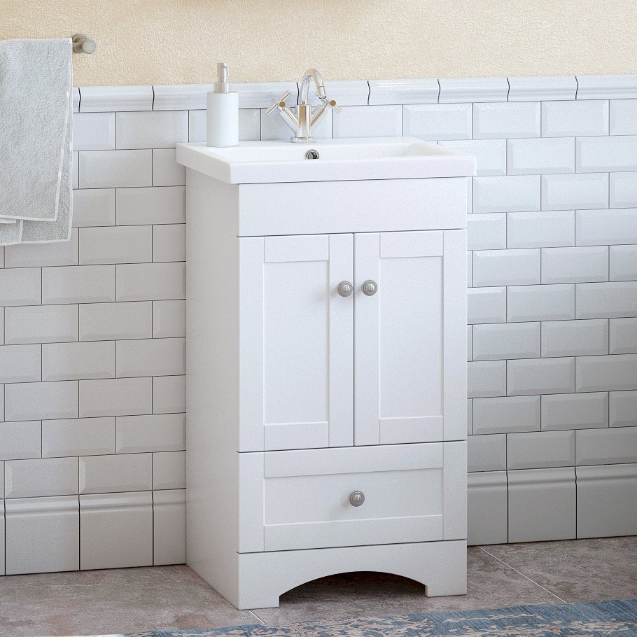 

Тумба с раковиной Corozo Техас 50 напольная