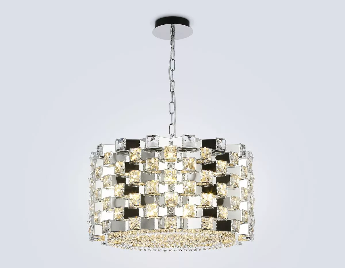 

Подвесная люстра Ambrella Light High Light Crystal LH41001