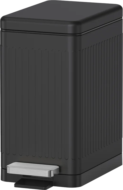 

Ведро для мусора педальное Weltwasser Magy 15L черный матовый