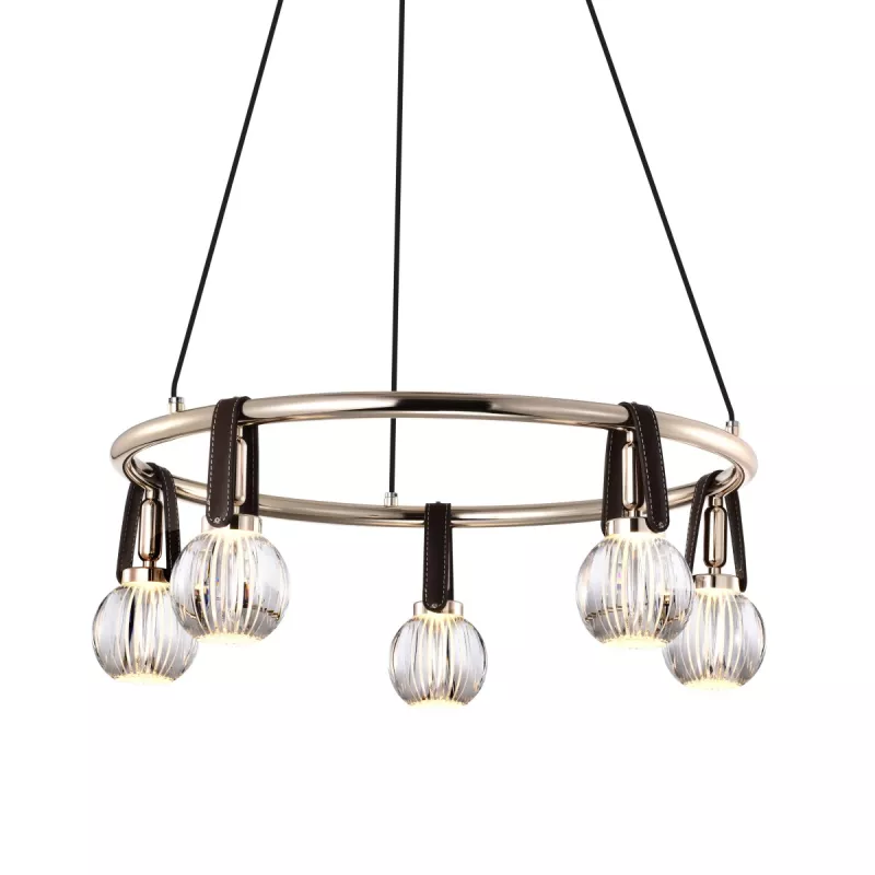 

Подвесная люстра Delight Collection P0853-5C s-gold