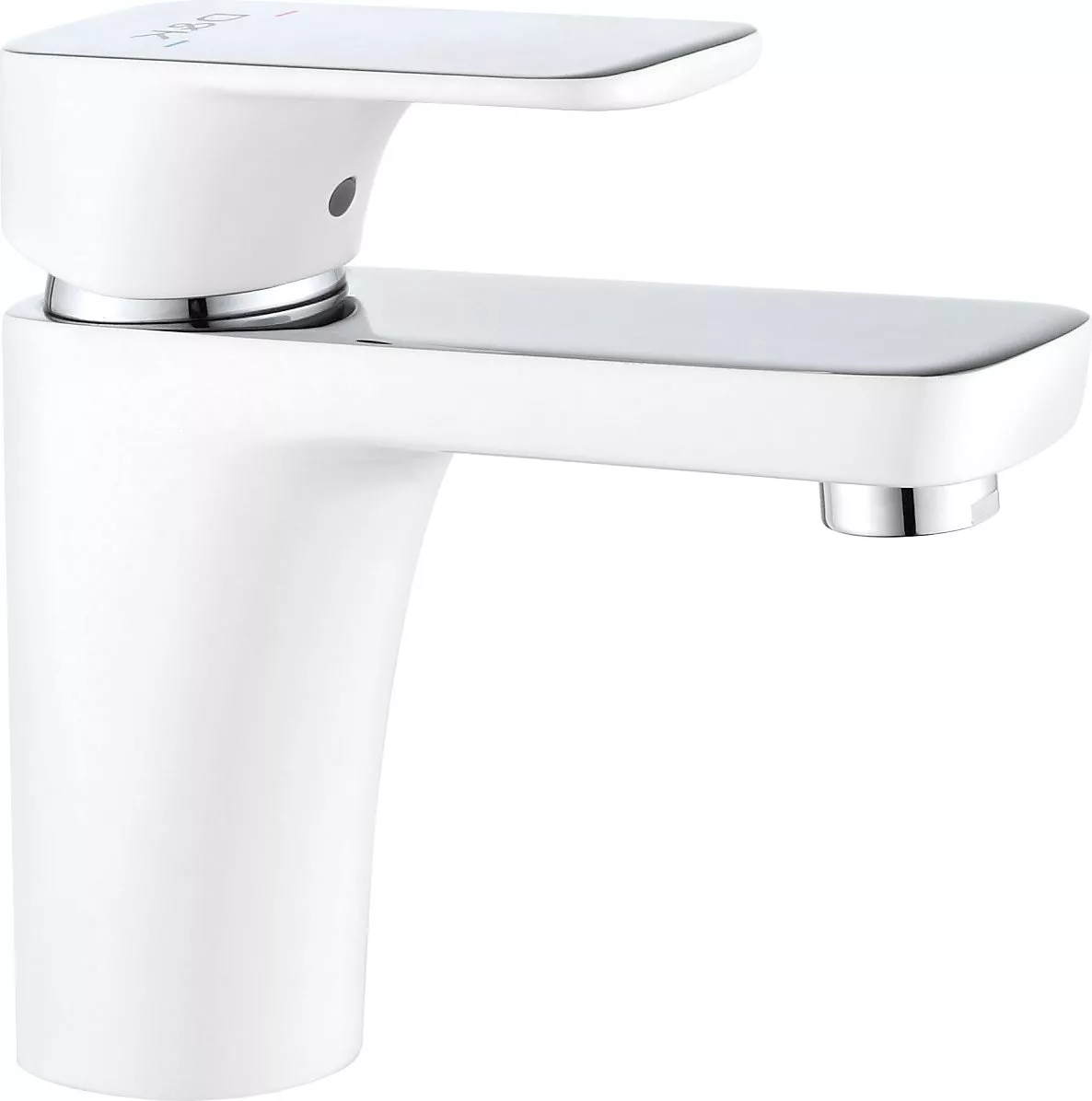 

Смеситель для раковины D&K DA1432116 белый, хром