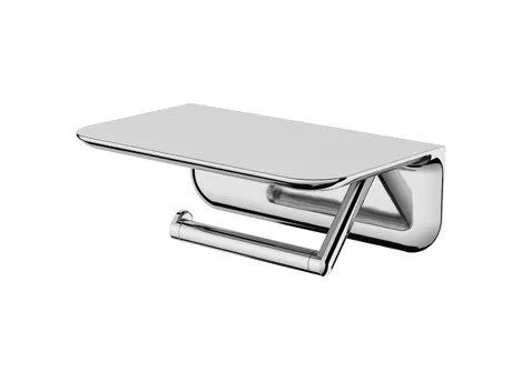 Держатель туалетной бумаги AMPM Sensation A30341500 с полкой для телефона 11523₽