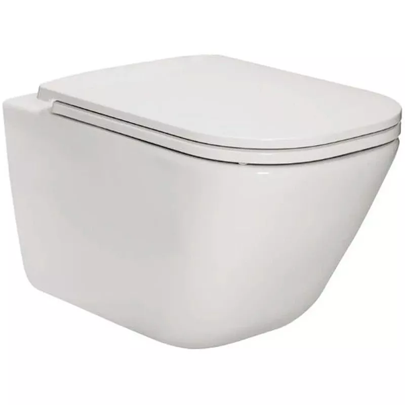 

Унитаз подвесной Roca Gap Clean Rim A34H470000 с сиденьем Микролифт