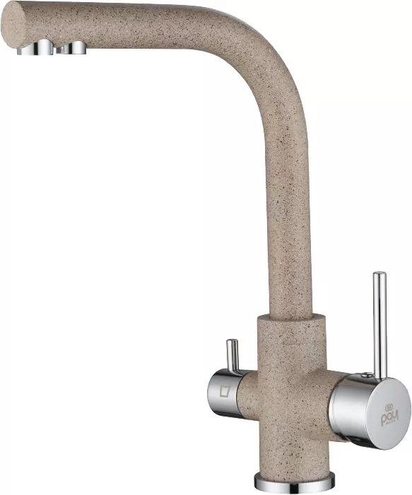 

Смеситель для кухни Paulmark Essen Es213011-302 песочный