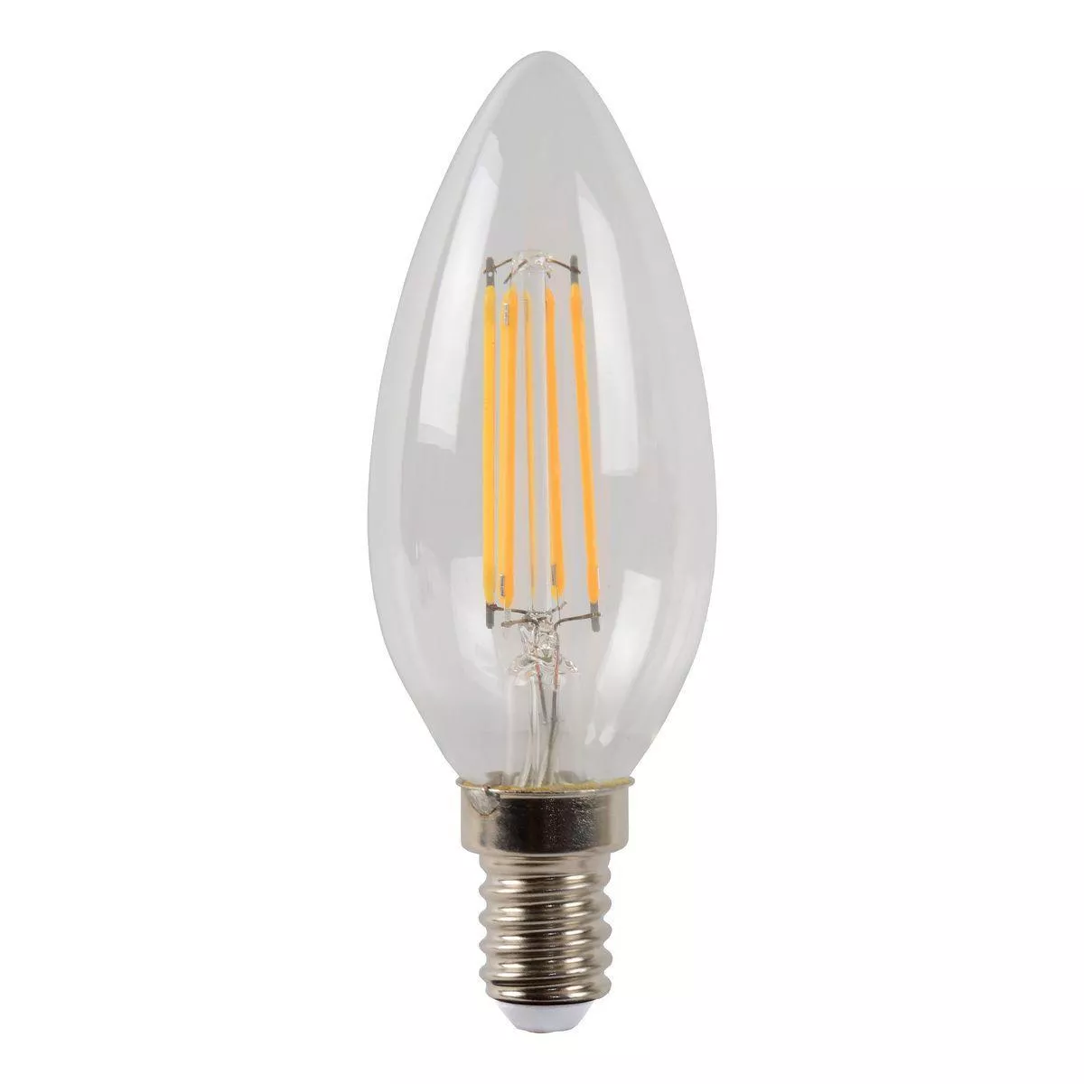 

Лампа светодиодная диммируемая Lucide E14 4W 2700K прозрачная 49023/04/60