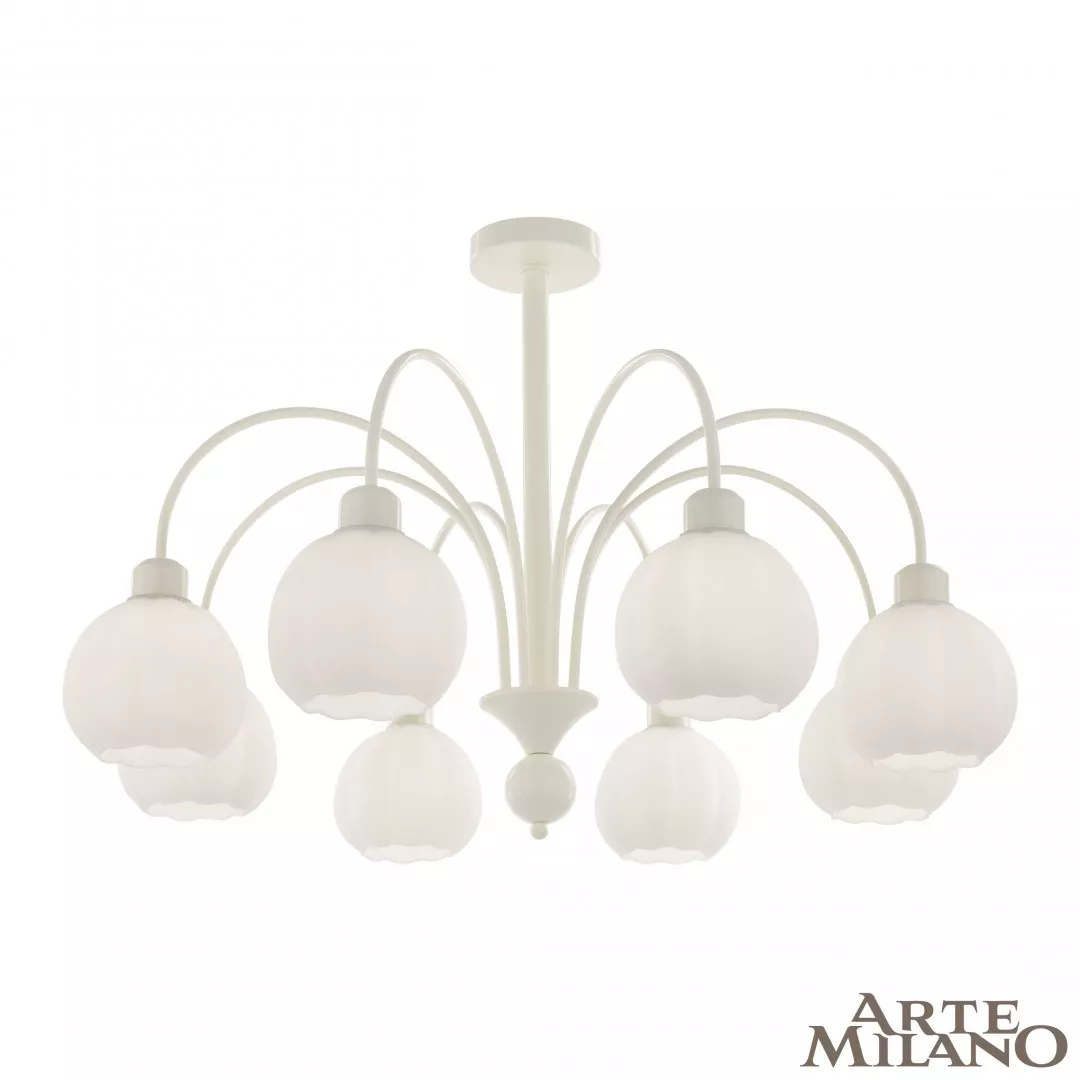 

Люстра на штанге Arte Milano Napoli 315066/D800/8 IV