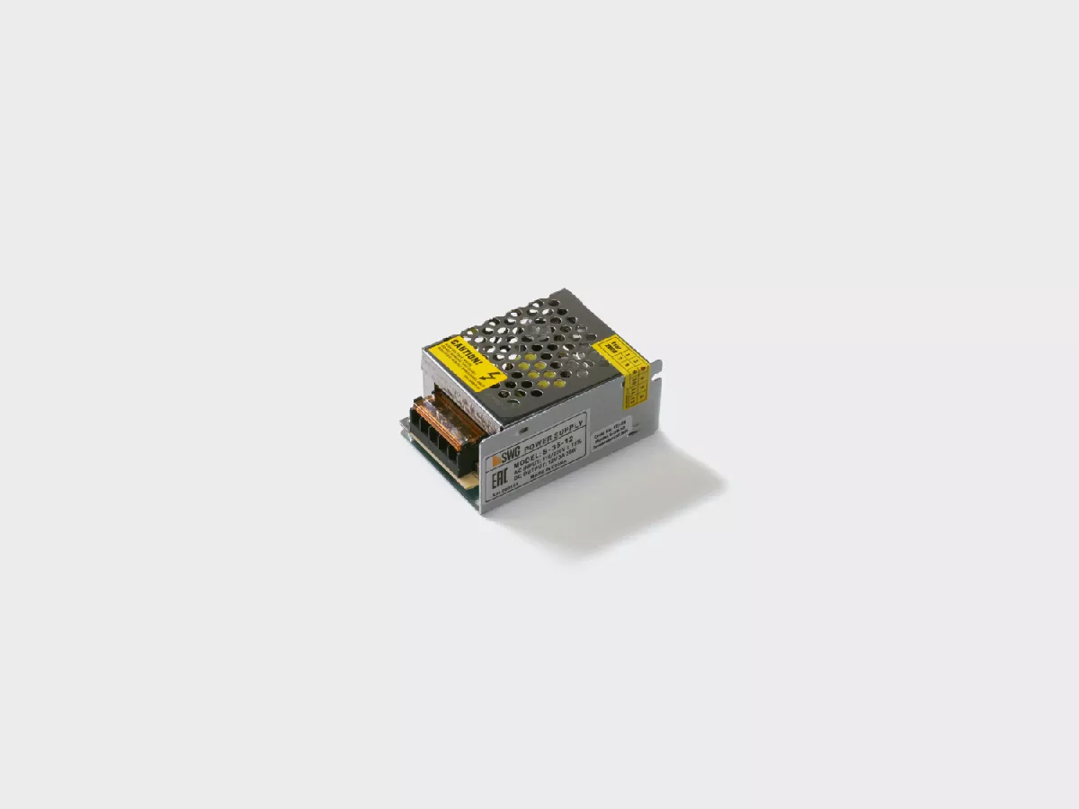 

Блок питания SWG Standard 35Вт DC12В 3А IP20 00000000121