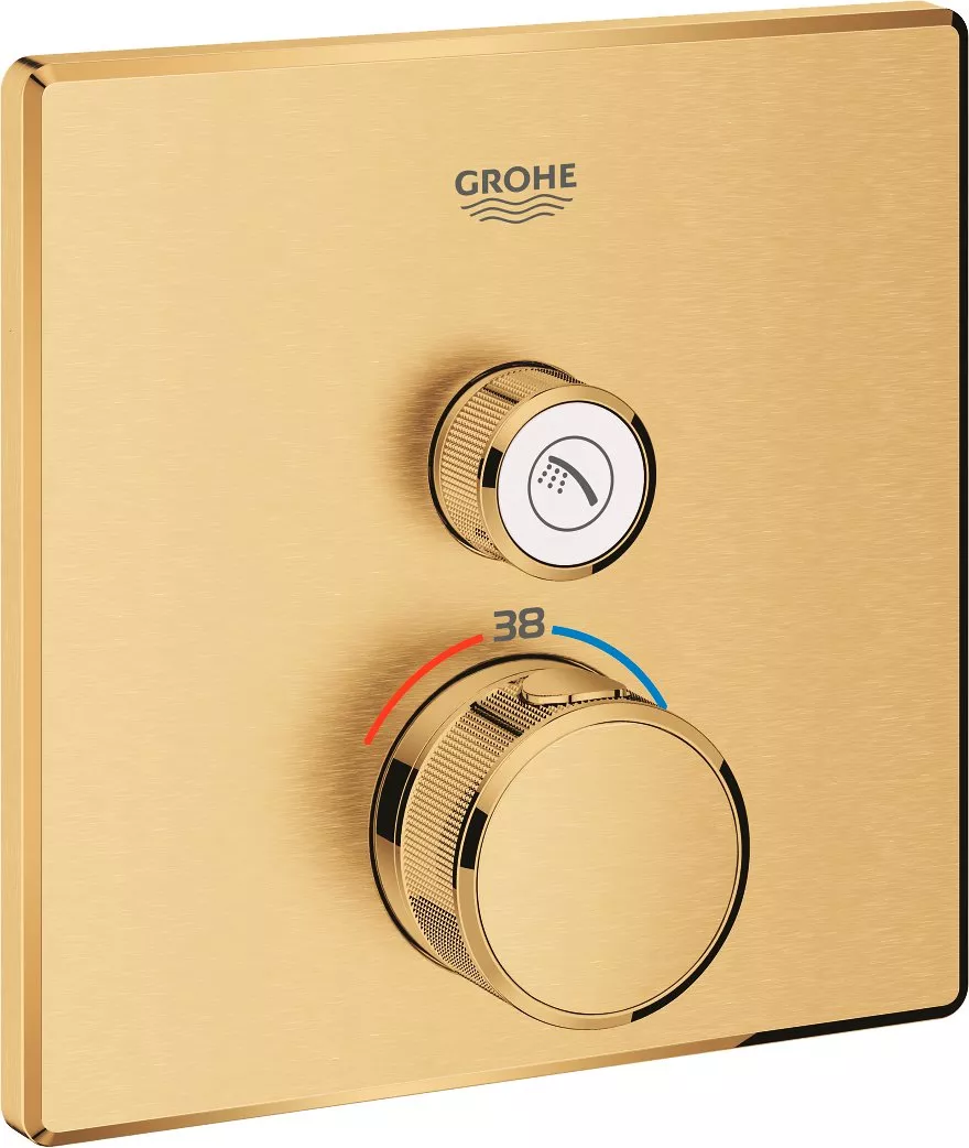 

Термостат Grohe Grohtherm SmartControl 29123GN0 для душа, холодный рассвет