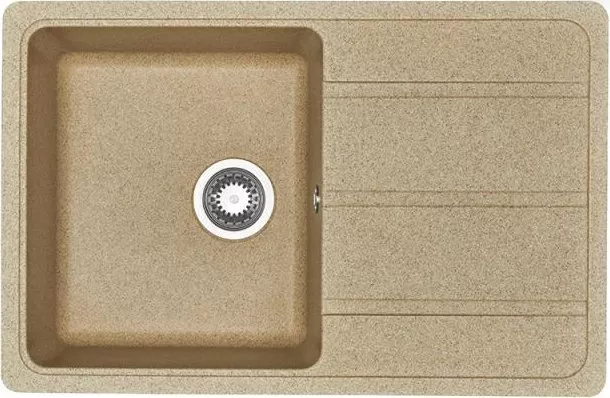 

Мойка кухонная AQUATON Аманда песочная