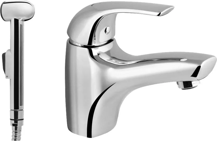 

Смеситель AM.PM Pride для раковины, с гигиеническим душем F7P03032