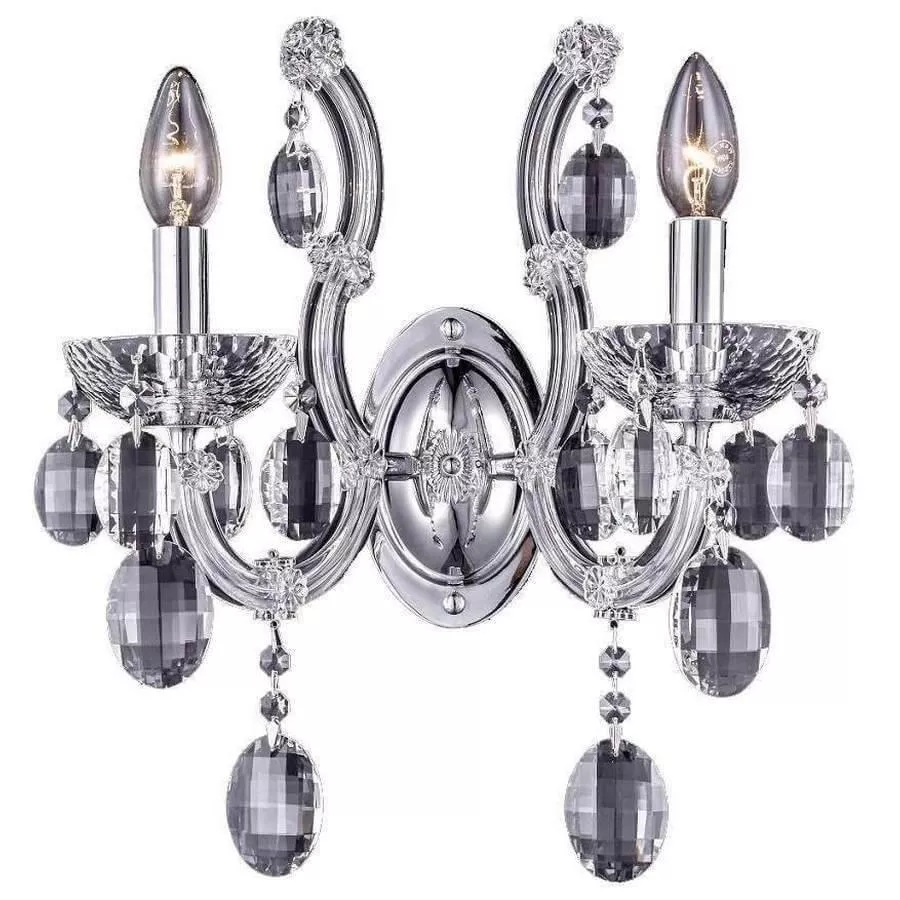 

Бра Crystal Lux Hollywood AP2 Chrome