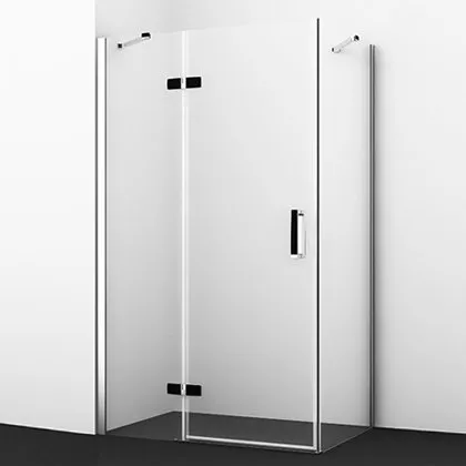 

Душевой уголок Wasserkraft Aller 10H06LB black matt, 120x80 см