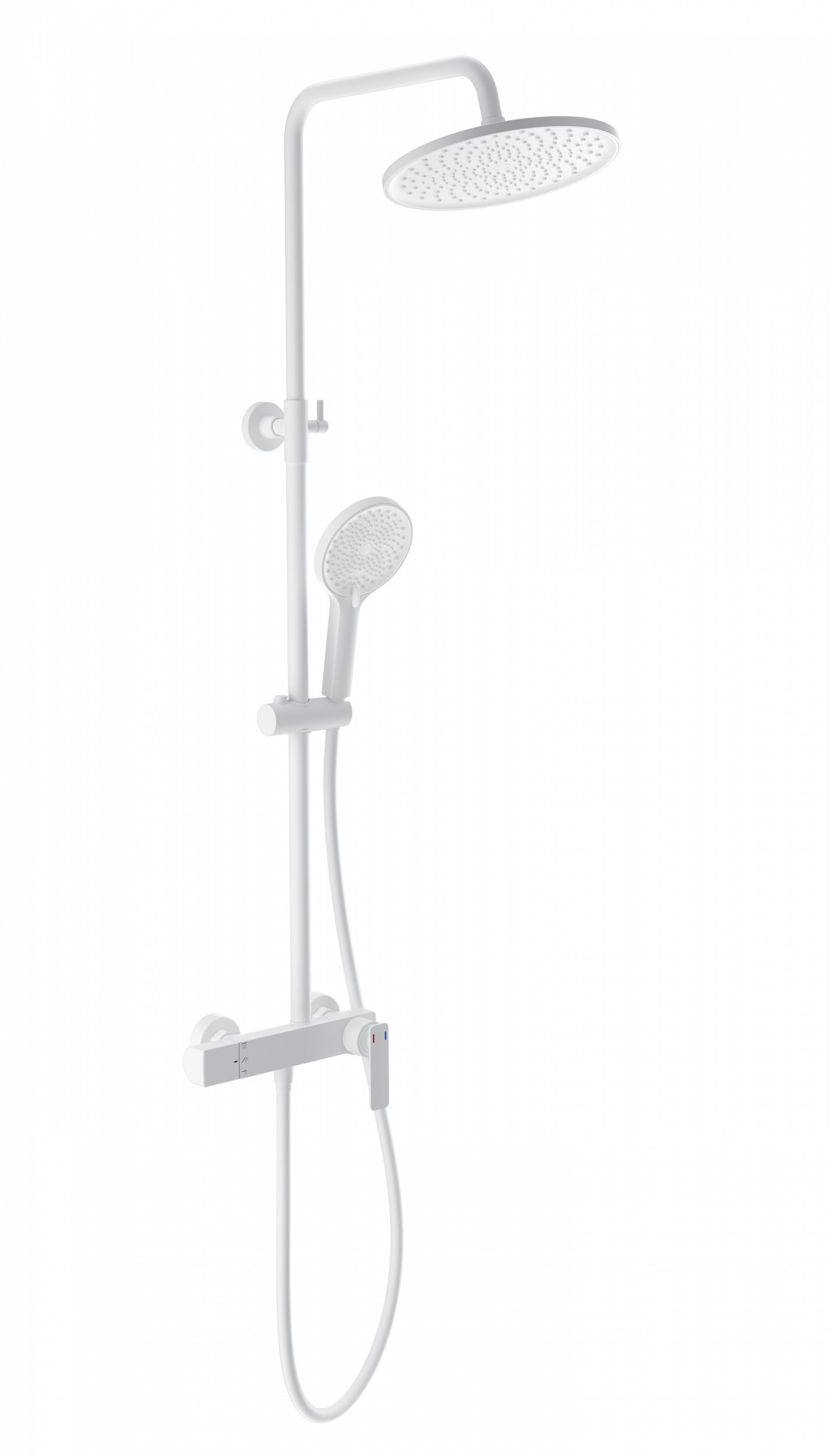 

Душевая стойка Wonzon & Woghand WW-B3517-MW матовая белая