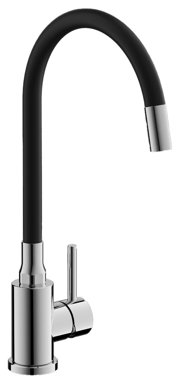 

Смеситель для кухни BELZ B809 B73809-7 с гибким изливом, хром