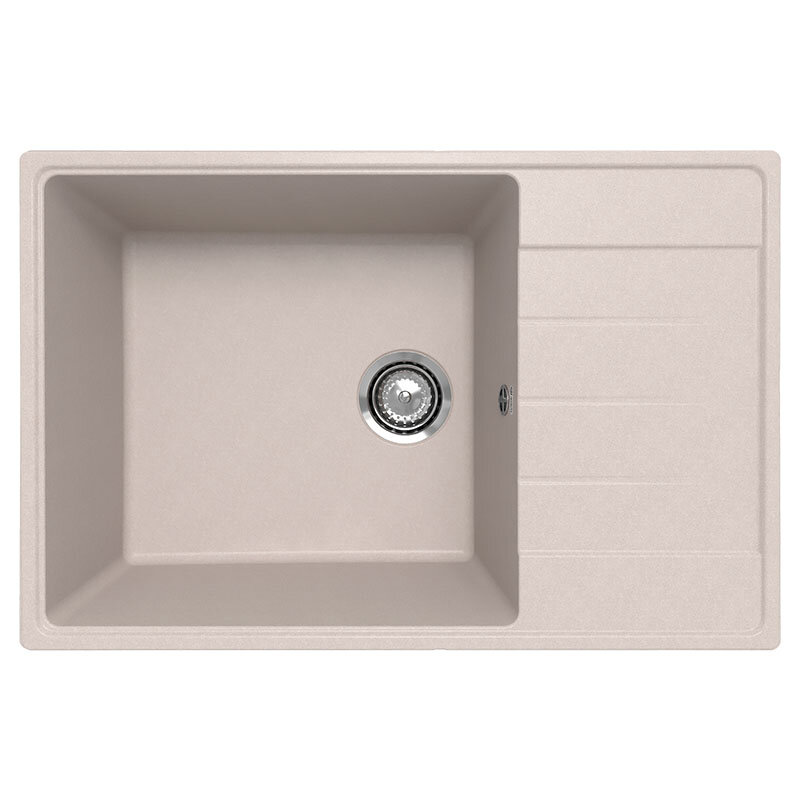 Кухонная мойка Ulgran Quartz Prima 760-10, песок