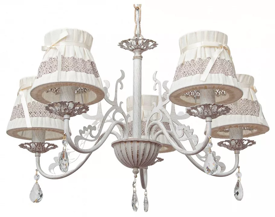 

Подвесная люстра Abrasax Emma L.5401-5CREAM/G