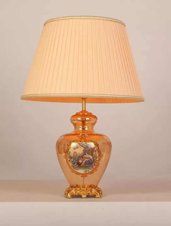 

Настольная лампа декоративная Abrasax Lilie TL.8102-1GO