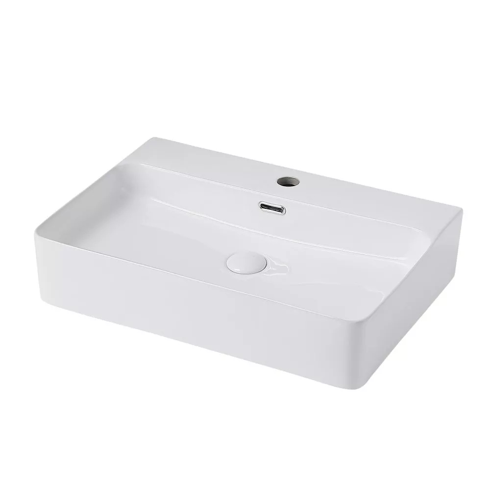 

Накладная раковина Abber Rechteck 61 AC2201 белая