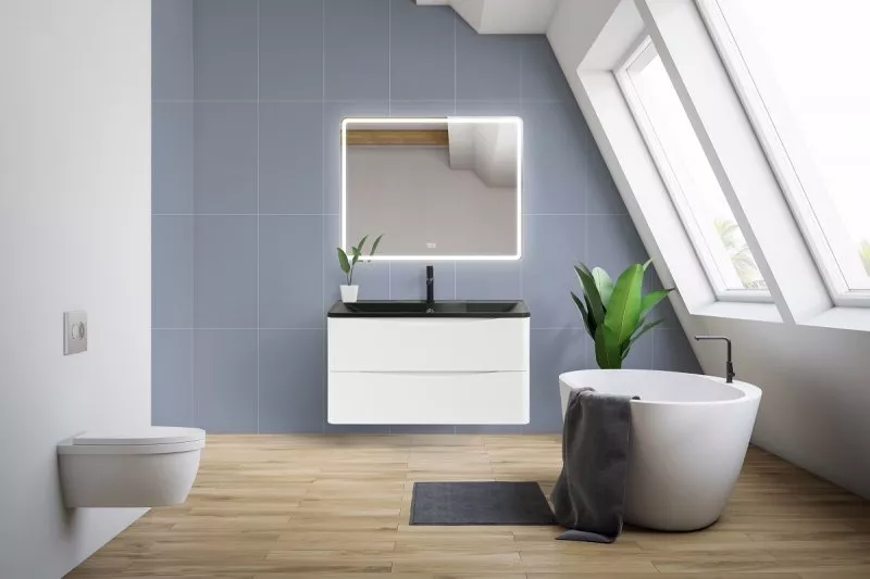 

Комплект мебели BelBagno Acqua 100 белый