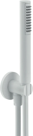 

Душевая лейка Nobili Rubinetterie со шлангом белый, матовый (AD146/32WM)