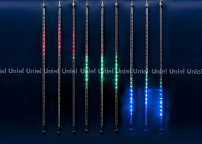 

Уличная светодиодная гирлянда Uniel занавес Падающие звезды 220V разноцветный ULD-E2405-240/DTK MULTI IP44 METEOR 11122