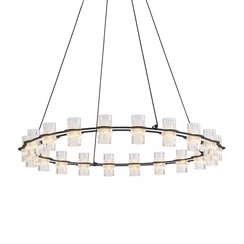 

Подвесная люстра Delight Collection P0677-680A black