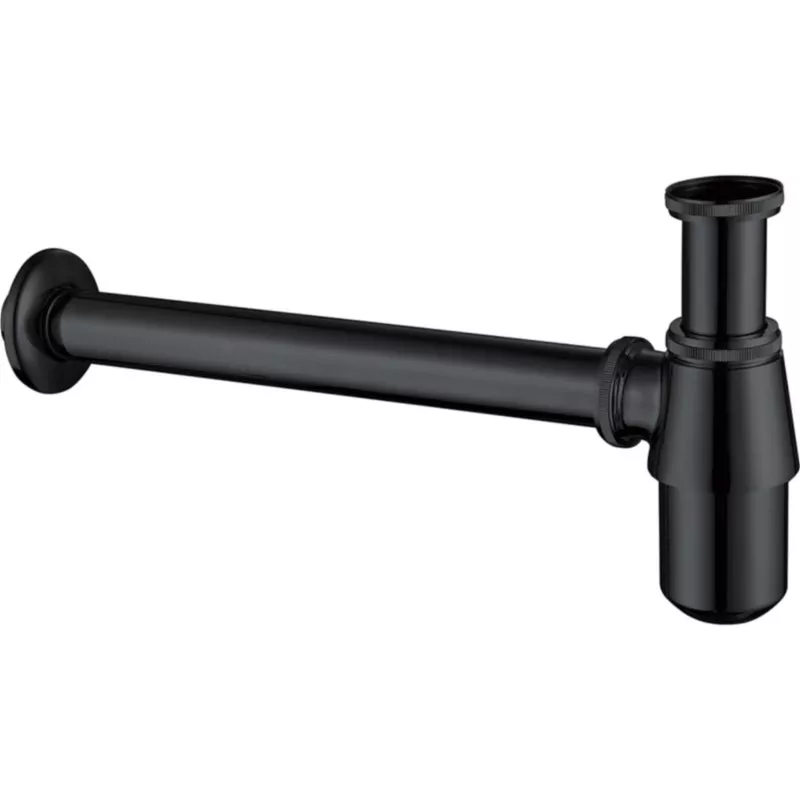 

Сифон для раковины Abber AF0032B черный матовый