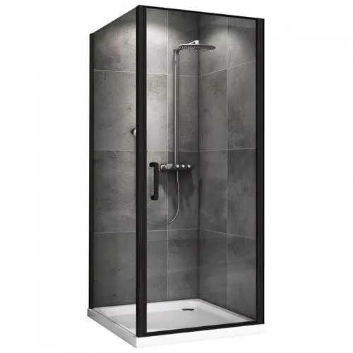 

Душевой уголок Abber Sonnenstrand AG04080B-S100B 100x80, профиль черный, стекло прозрачное