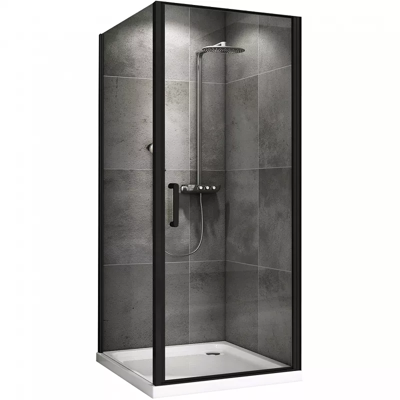 

Душевой уголок Abber Sonnenstrand AG04090B-S85B 90x85, профиль черный, стекло прозрачное