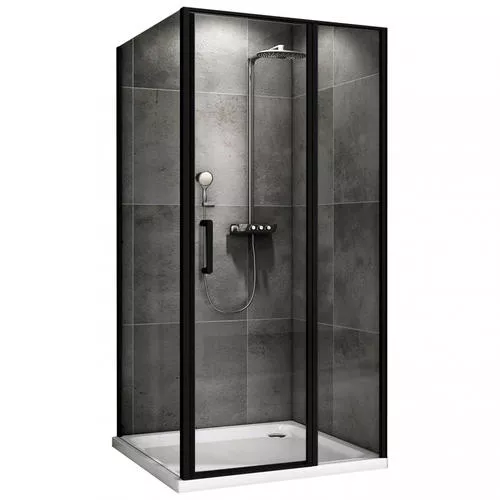 

Душевой уголок Abber Sonnenstrand AG04100BS-S90B 90x100, профиль черный, стекло прозрачное