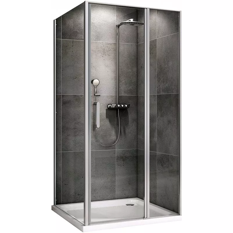 

Душевой уголок Abber Sonnenstrand 100х100 AG04100S-S100 хром, стекло прозрачное