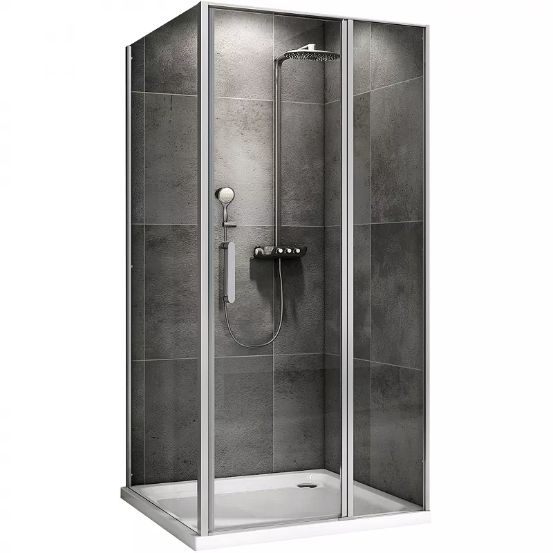 

Душевой уголок Abber Sonnenstrand 130х90 AG04130S-S90 хром, стекло прозрачное