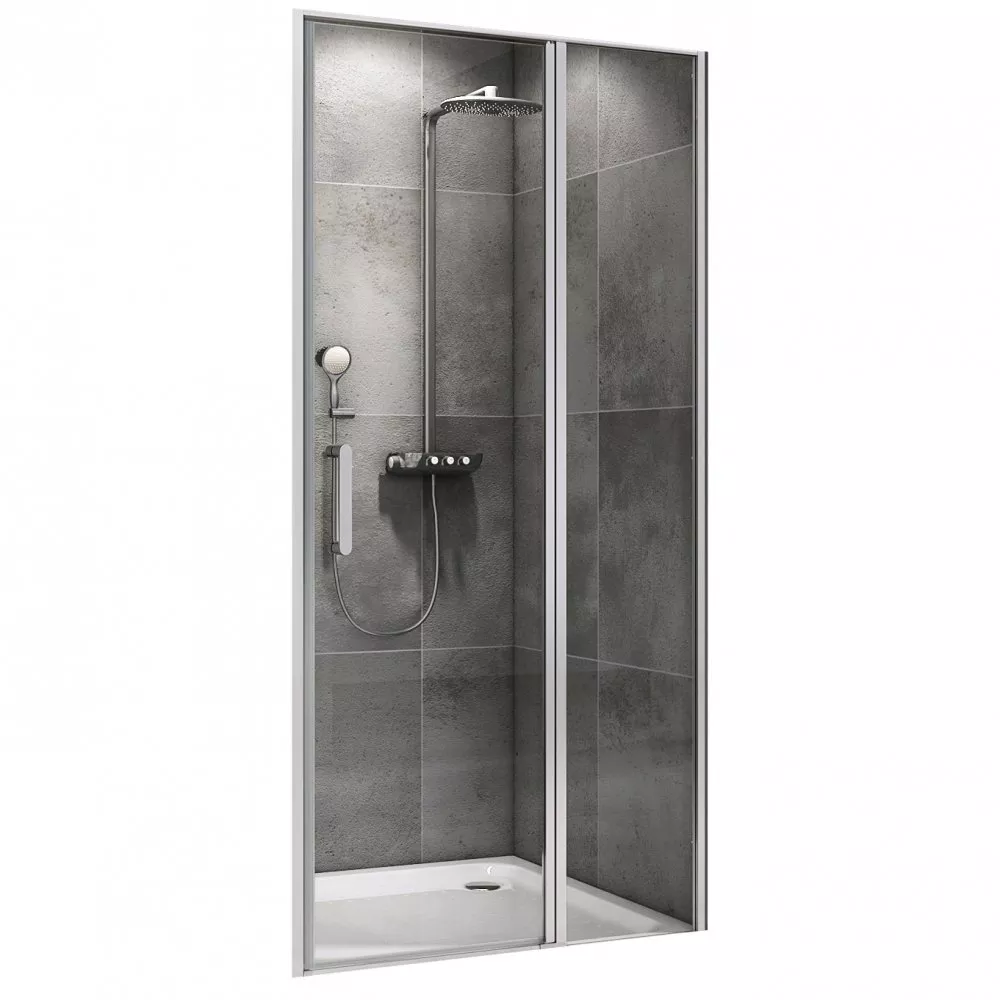 

Душевая дверь Abber Sonnenstrand 130 AG04130S хром, стекло прозрачное