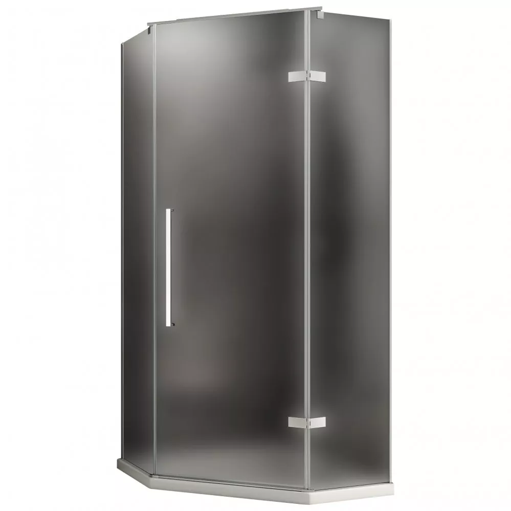 

Душевой уголок Abber Ewiges Wasser AG05080M 80x80, профиль хром матовый, стекло матовое