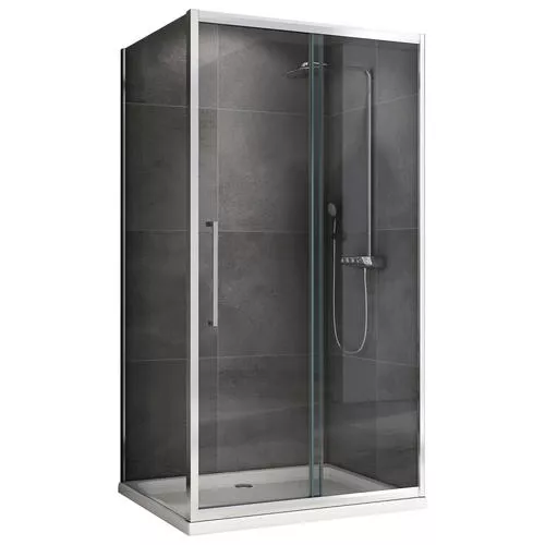 

Душевой уголок Abber Schwarzer Diamant 140х70 AG30140H-S70 хром, стекло прозрачное
