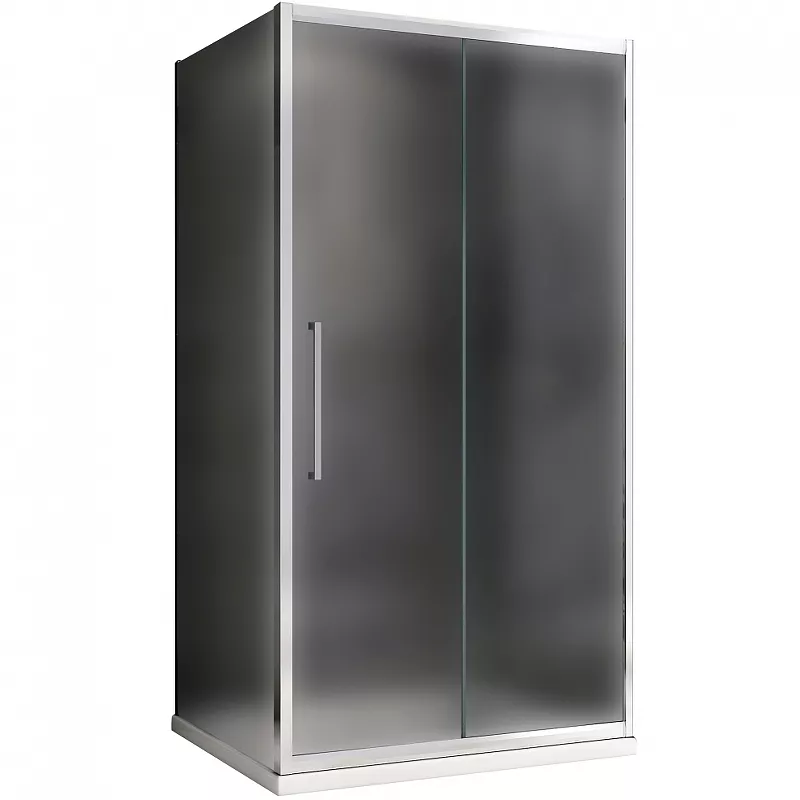 

Душевой уголок Abber Schwarzer Diamant 150х90 AG30150MH-S90M хром, стекло матовое