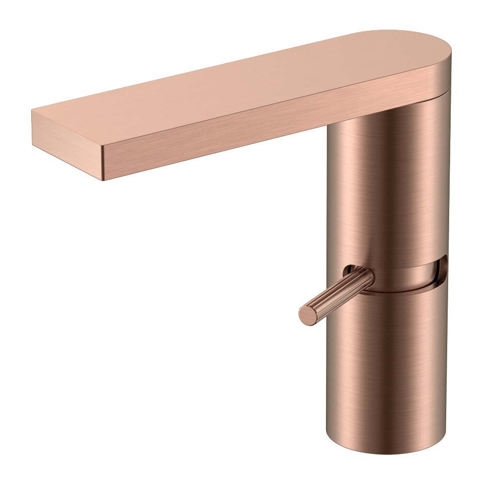 Смеситель для раковины прогрессивный Stella Copper Brushed