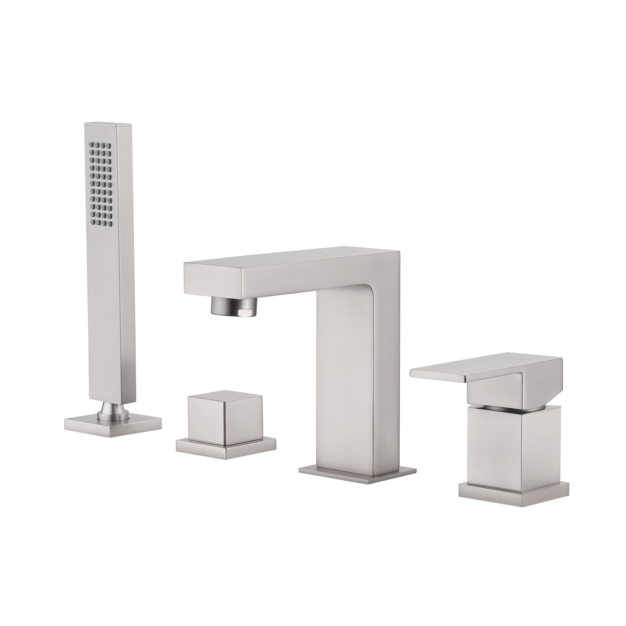 

Смеситель на борт ванны Abber Daheim AF8213SP сатин