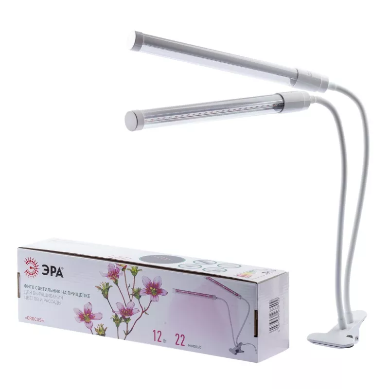 

Светильник для растений на прищепке ЭРА FITO-20W-АLED-L Б0049550