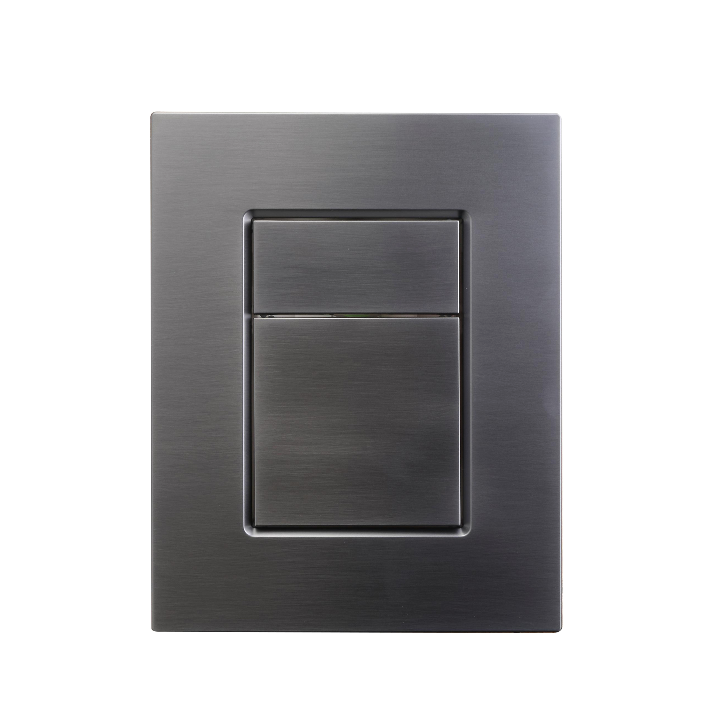 

Кнопка смыва для унитаза Wonzon & Woghand WW-IB256-BGM пластик