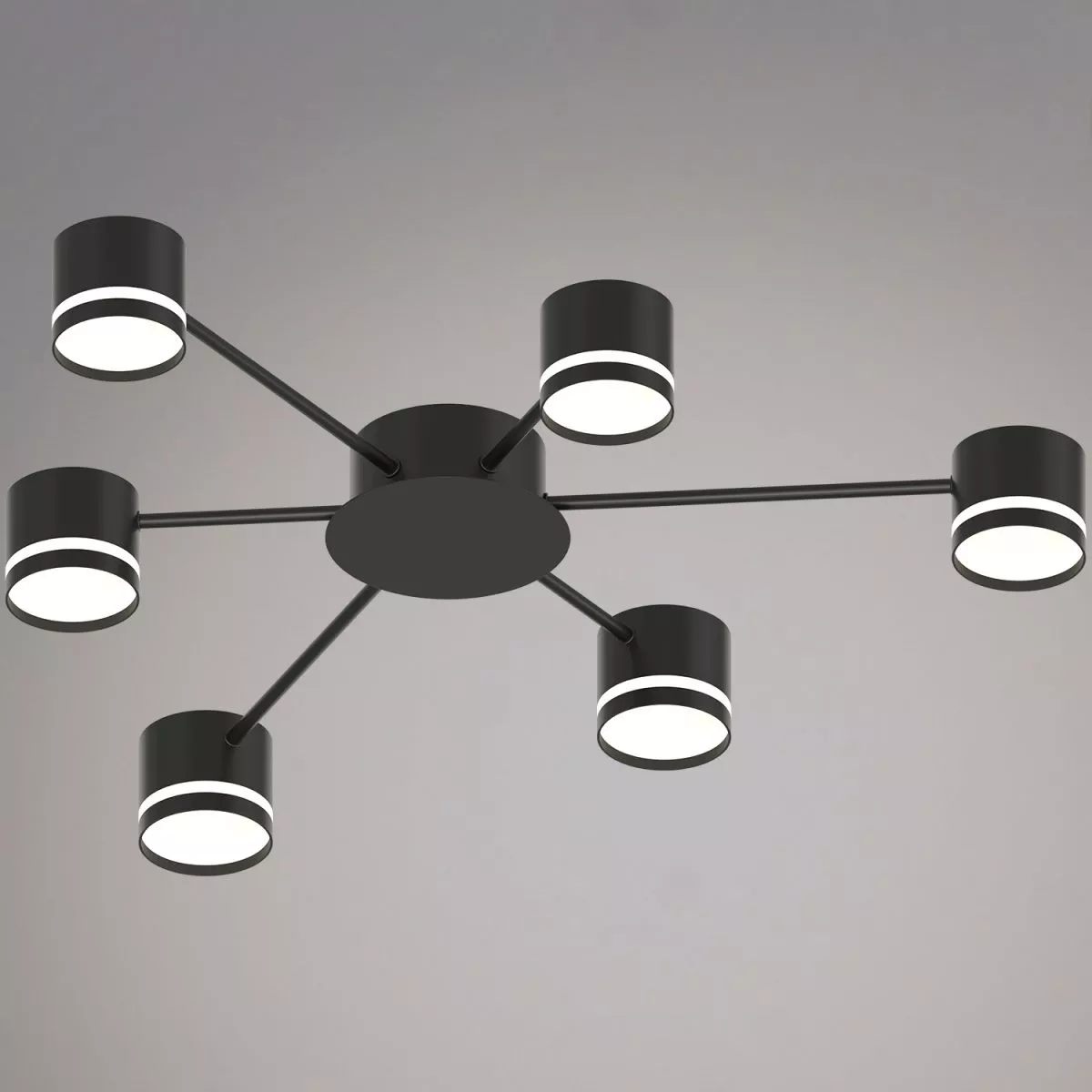 

Потолочная люстра Reluce 06730-0.3-06 GX53 BK